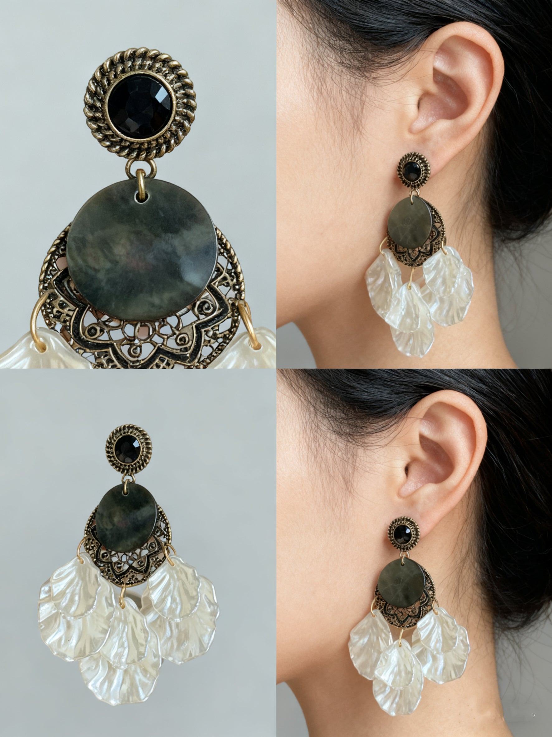 Vintage|Earings|No returns or exchanges|H100302