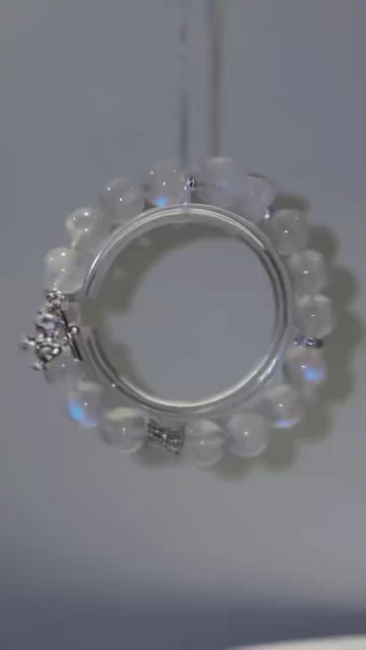 Vintage|Natural Luna Azure Moonlight Bracelet |No returns or exchanges|C26012303